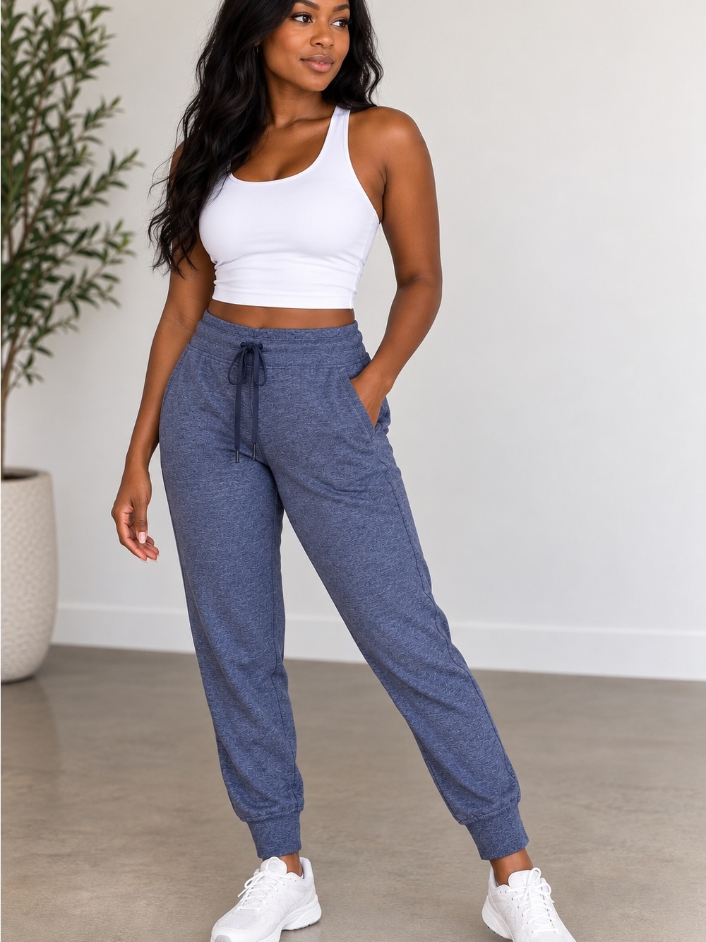 Lululemon Ready to Rulu Pant 29, Heathered Navy, Size 4